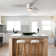 Jamarreon 42''/52'' Flush Mount Dimmable Ceiling Fan with LED Lights and Remote Control