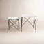 Table gigogne en marbre Romola