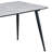 Grey Rectangular 55-Inch Ceramic Top Dining Table