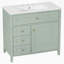 Meuble-lavabo 36 po avec lavabo, meuble-lavabo autoportant pour le rangement et l'organisation de la salle de bain-1433030324-1433030475