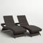 Ensemble de 1 chaise pliante pour patio-135721257