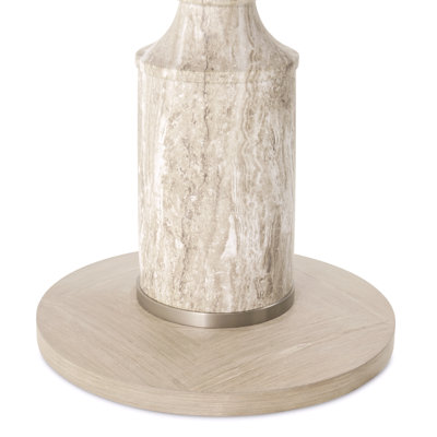 Lotus Bay 40" Round Gathering Table - Sand