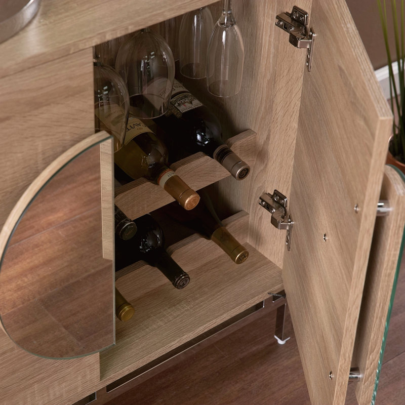 Bar Northdom avec rangement pour bouteilles de vin