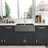 33" L x 21" W Farmhouse/Apron Kitchen Sink 50/50 Double Bowl Stainless Steel Sink with Sink Grid and Basket Strainer-69267946