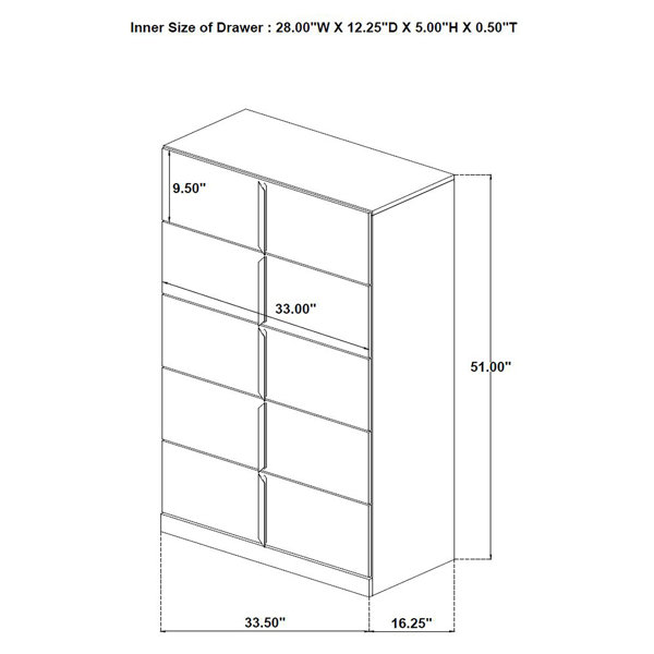 Dimensions du produit