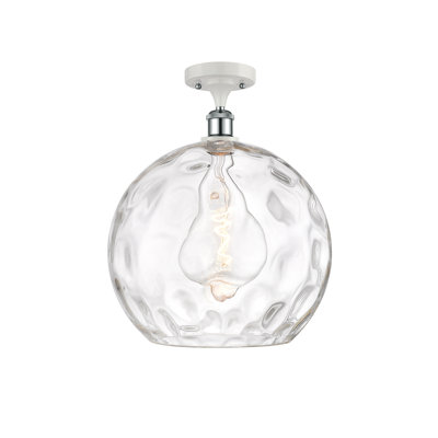 Cindi Glass Semi Flush Mount