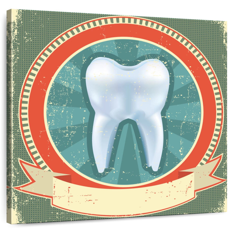 Alcaraz Tooth Sign, 10" H x 10" W