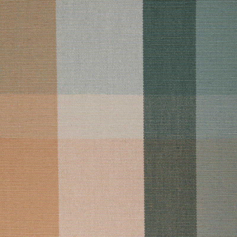 Fisher Plaid, Teal/Spice