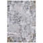 Tapis gris / doré à motif abstrait Brazell-1068965793