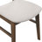 Aurora Modern Upholstered Solid Wood Dining Chair Set with Curved Sculpted Back (Set of 2)-121600682