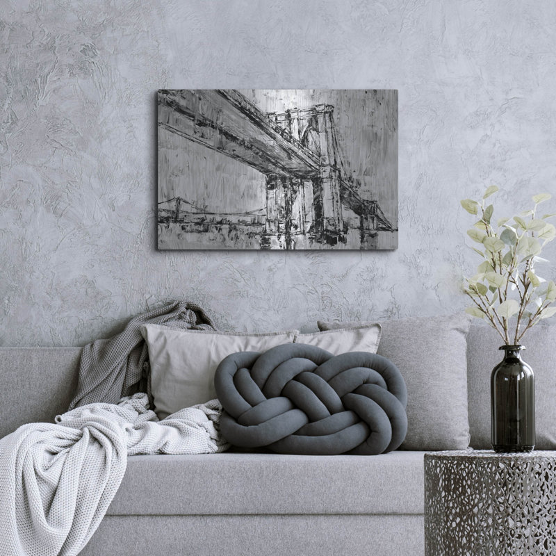 «Iconic Suspension Bridge II» par Ethan Harper, H 24 po x l 36 po