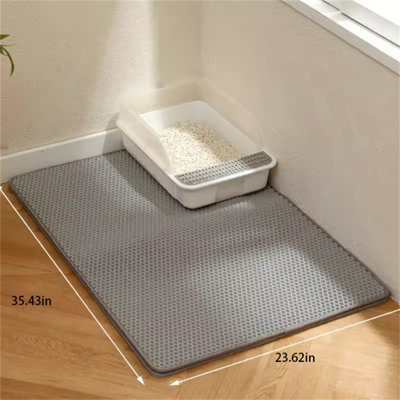 Tapis de fumier à double couche