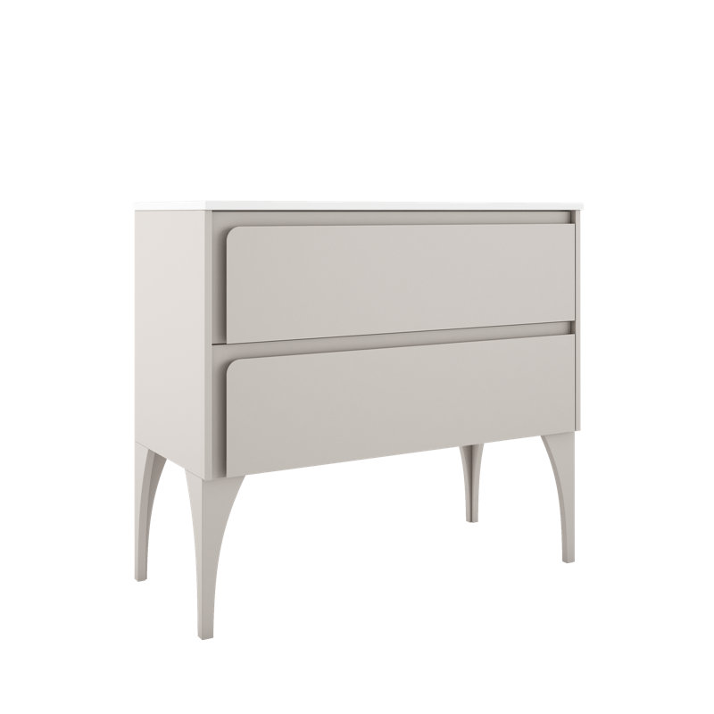 Ensemble de meuble-lavabo simple 40 po Cordoba, Coton