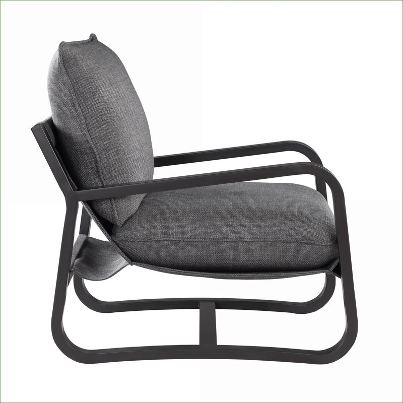 Fauteuil d'appoint pour adultes Blaire Sling, Noir