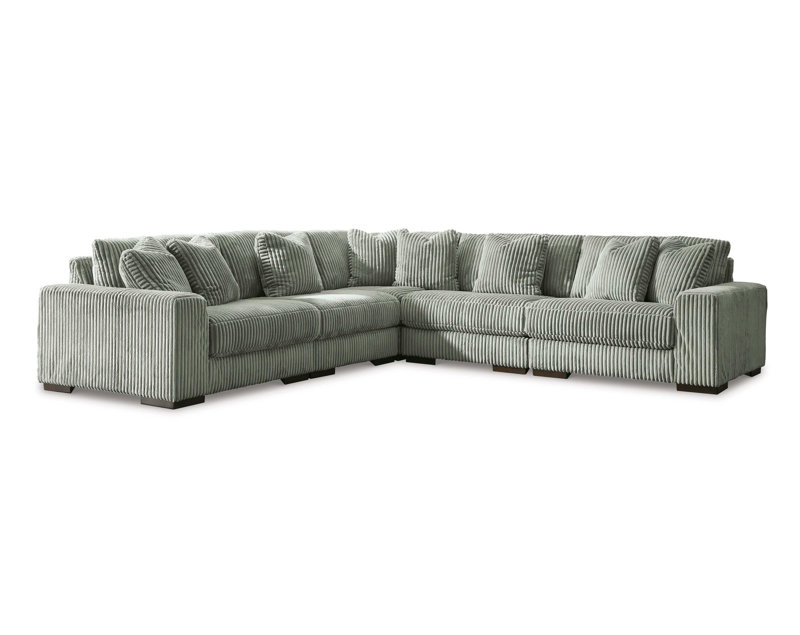 Canapé modulaire symétrique 5 pièces Adones Fog