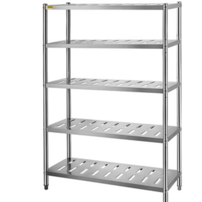 5 Tier Stainless Steel Adjustable Shelving