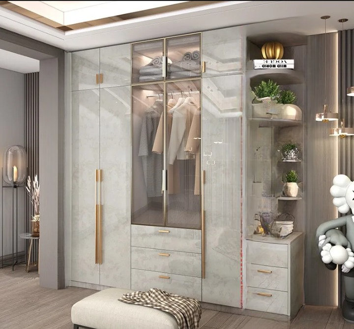 Cohron Wooden Wardrobe