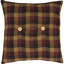 Primitive Check Check 100% Cotton Throw Pillow