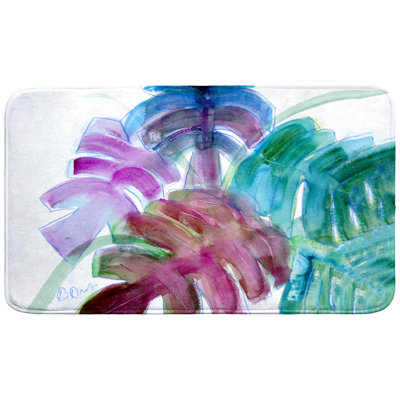 Tapis de bain Monstera