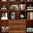 American style large storage bookcase