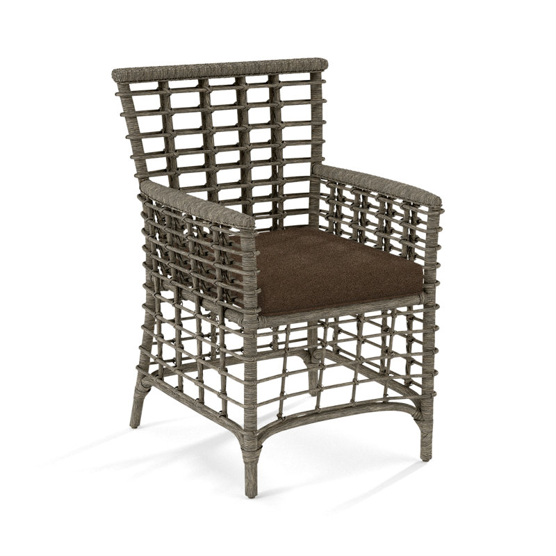 Bridgehampton Arm Chair, Stone Hearth, Elite Chocolate