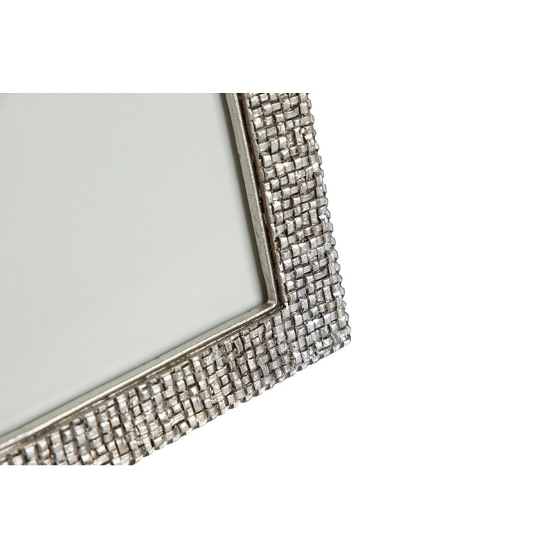 RESIN PHOTOFRAME 15X20 CM, Silver