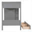 Lit superposé avec 2 tiroirs et armoire à couches multiples-107287778-107287779