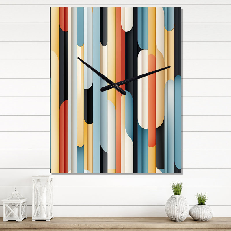 Janicka - Horloge murale moderne, Grand