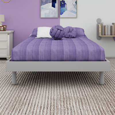 Karline Wooden Floating Platform Bed Frame