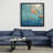 Surface tension - 36"x36" Framed canvas