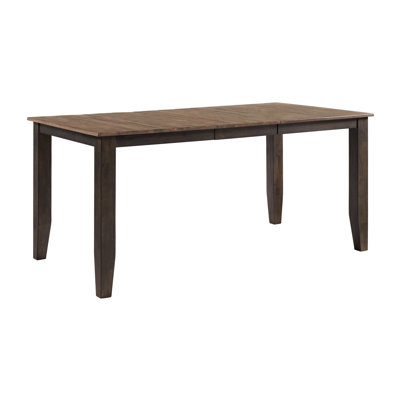 Boise Extendable Maple Solid Wood Dining Table