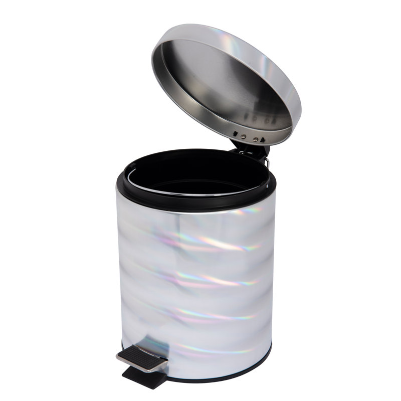 Holographic 1,32 gallon marche sur poubelle