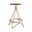 Wyndham Swivel Stool with Metal Frame-14495524