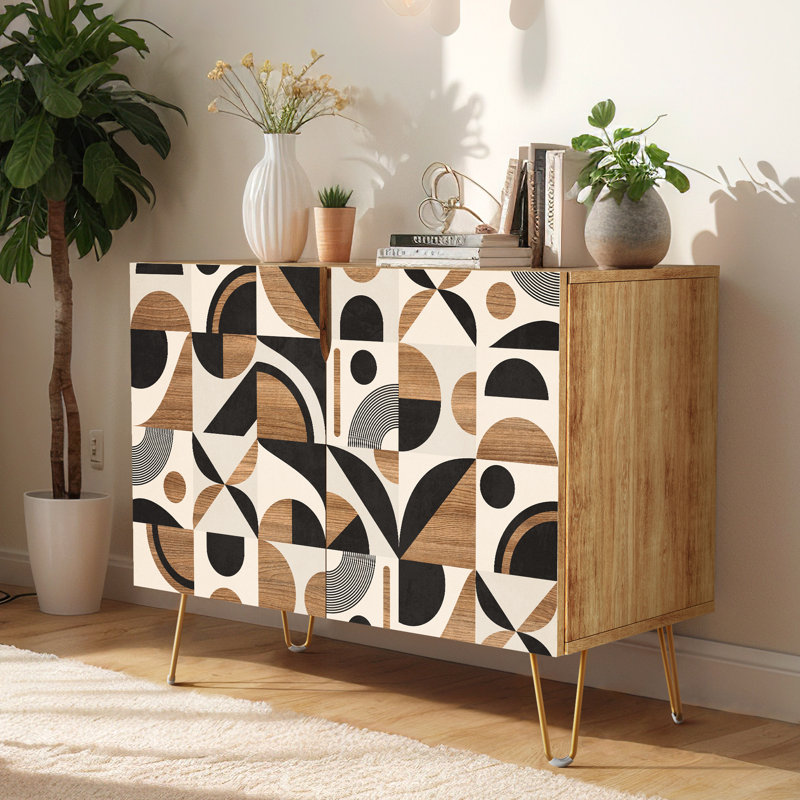 35'' Sideboard, Polygon Brown
