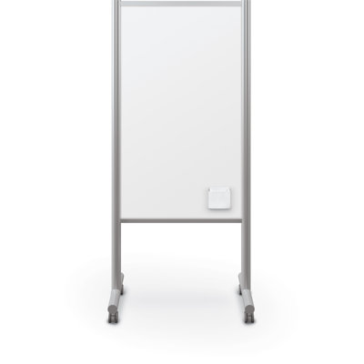 Tableau blanc magnétique effaçable à sec double face Mooreco Inklud 72H x 30W x 22D