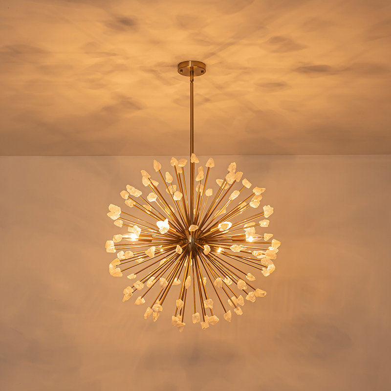  Lustre sphérique à intensité variable 6 lumières Sputnik