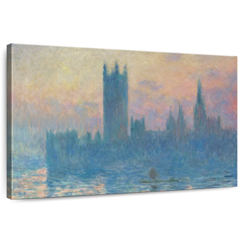 Sebbie The Houses Of Parliament Sunset, 34" H x 51" W