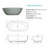 69'' Freestanding Bathtub Resin Stone Soaking Bathtub Solid Surface Modern Tubs With Overflow And Pop-Up Drain-120137263