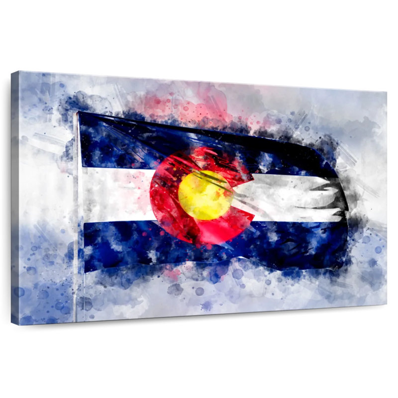 Colorado Flag, 20" H x 30" W