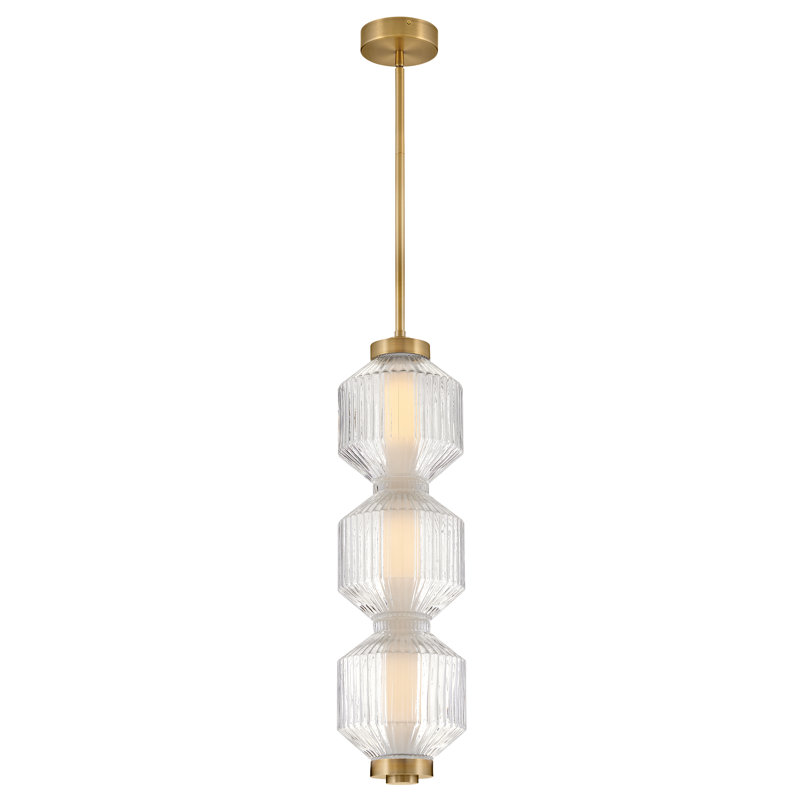 1 - Ligh Cylinder Geometric LED Pendant