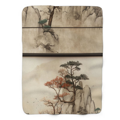 Asian Antique - 1 pièce Sherpa Premium