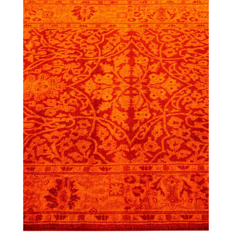 Fine Vibrance One-of-a-Kind 2' 6" X 6' 5" Hand Knotted Area Rug
