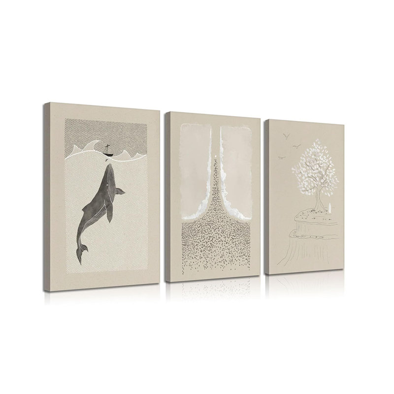 3 Piece Wrapped Canvas Print