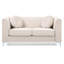 Causeuse ivoire contemporaine pour deux-891691406