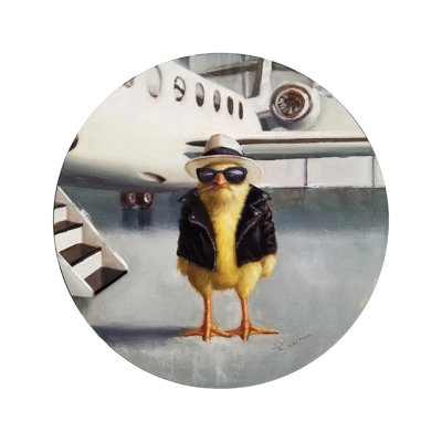 Vic par Lucia Heffernan - peinture sur toile tendue