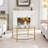 Cellestine Round Glass Coffee Table-351570207-270564727