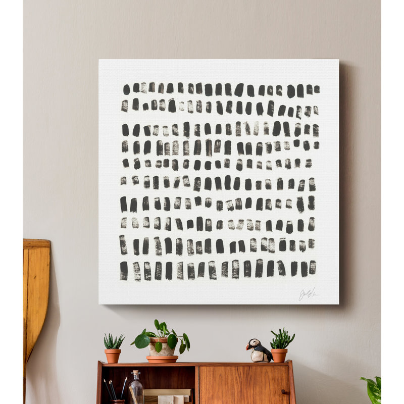 « Mixed signaux I »-impression sur toile tendue, H 40 po x l 40 po x P 1 po