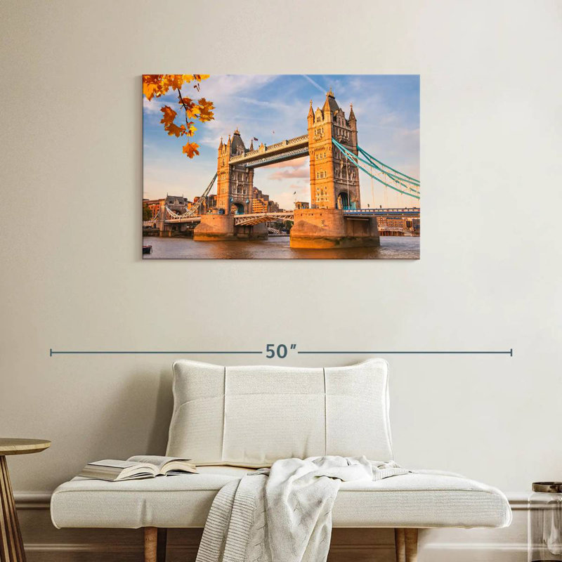 Nicci Tower Bridge en automne, H 24 po x l 36 po