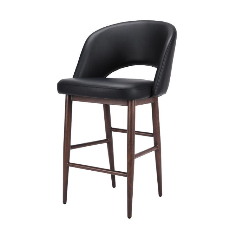 Tabouret de direction noir, Noir