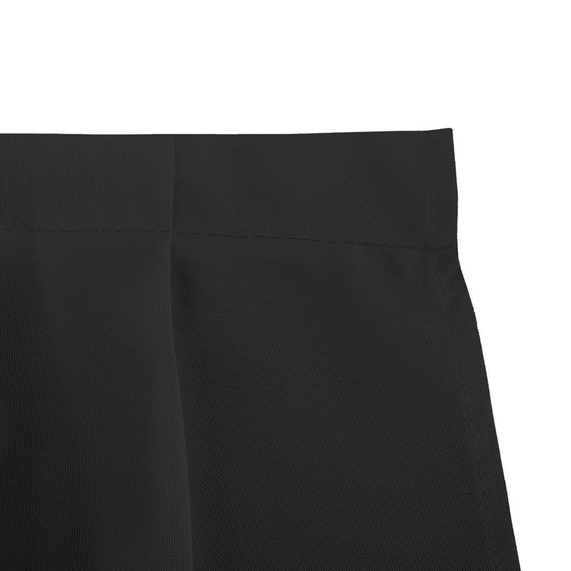 Ebneter Table Skirt, Black, 75cm W x 518cm L